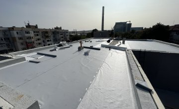 Полагане на PVC хидроизолация, Кооперация, с. Езерово