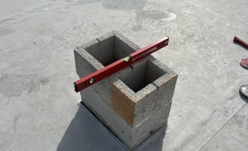 Полагане на PVC хидроизолация, Кооперация, с. Езерово