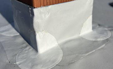 Полагане на хидроизолация, с. Доброглед